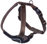 Nobby Komfort Geschirr Classic Preno, braun/braun L: 45-50 cm, B: 25 mm, 1 St&uuml;ck
