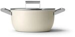 Smeg, Antihaft-Auflauf CKFC2411CRM mit Deckel im Lieferumfang enthalten, Durchmesser