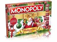 Winning Moves - Monopoly - Weihnachtsedition - Mit Schneemann, Rentier und weiteren