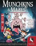 Pegasus Spiele 17023G Munchkins & Mazes, Rot, Blau, Gr&uuml;n, Gelb