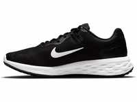 Nike Herren Revolution 6 Laufschuh, Black White Iron Grey, 42.5 EU