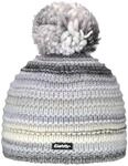 Eisb&auml;r M&uuml;tze Herren & Damen Mikata Pompon Grau - Unisex mit Fleece Futter sch&uuml;tzt