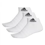 adidas Herren Ankle Socken, 3 Paar, White/White/White, S