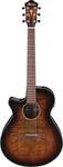 Ibanez AEG70L-TIH Lefthand Tiger Burst High Gloss - Westerngitarre f&uuml;r Linksh&auml;nder