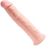 King Cock 11" Triple Density Cock, Light, 28 cm