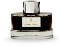 Graf von Faber-Castell 141016 - Tintenglas Cognac Brown, 75 ml, dokumentenechte Tinte