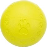 TRIXIE Ball - robustes Hundespielzeug aus Gummi zum Apportieren - &oslash; 7 cm mit Sound,