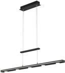 Trio Leuchten LED Pendelleuchte Lacal 379190732, Metall Schwarz matt, inkl. 7x 3.5