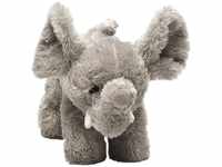 Wild Republic Hug'ems Plüschtier, Kuscheltier, Baby Elefant 18cm
