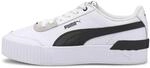PUMA Carina Lift Damen-Sneaker, Mehrfarbig White Black, 38.5 EU