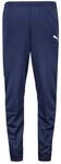 PUMA Jungen Teamrise Poly Pants J Trainingshose, Peacoat-puma White, 140 EU