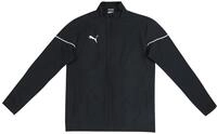 PUMA Jungen Teamrise Sideline Jacket Jr Sweatshirt, Puma Black-Puma White, 128 EU