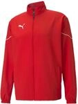 PUMA Herren Teamrise Sideline Jacket Sweatshirt, Puma Red-puma Black, 3XL EU