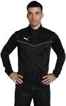 PUMA Herren Teamrise Poly Jacket Trainingsjacke, Schwarz, XXL EU
