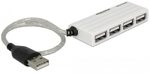Delock USB 2.0 Externer Hub 4 Port, 076189