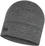 BUFF&reg; Merino Midweight M&uuml;tze Light Grey Unisex Erwachsene