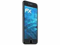 atFoliX Schutzfolie kompatibel mit Apple iPhone 8/7 Front Folie, ultraklare FX