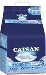 Catsan Hygiene Plus &ndash; Wei&szlig;e Hygienestreu mit Extra-Mineralschutz &ndash; 1 x 18 Liter