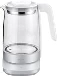 ZWILLING ENFINIGY Wasserkocher aus Glas mit Teesieb & Temperatureinstellung &