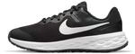 Nike Unisex Kinder Revolution 6 Adults Schuhe, Black White Dk Smoke Grey, 38.5 EU