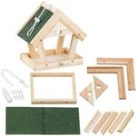 Royal Gardineer Vogelhaus Bausatz: Vogel-Futterhaus-Bausatz aus Echtholz, zum