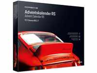 FRANZIS 55155 - Porsche 911 Carrera RS 2.7 Adventskalender, Metall Modellbausatz im