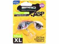 Spro ASP Spinner XL - Bleikopfspinner Jiggin Spinner, Farbe:Crazy Roach,