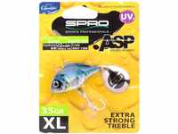 Spro ASP Spinner XL - Bleikopfspinner Jiggin Spinner, Farbe:Baitfish,