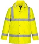 Portwest S460 Wasserdichte Komfort Hi-Vis Winter-Verkehrsjacke Gelb, 4XL