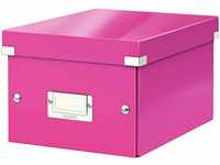 Leitz, Kleine Aufbewahrungs- und Transportbox, Pink, Mit Deckel, Für A5, Click &