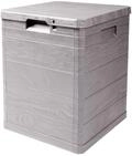 Ondis24 Aufbwahrungsbox Madera Mini Holz-Optik 90L abschlie&szlig;bar Truhe Kissenbox