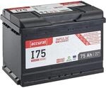 Accurat EFB Batterie I75-12V, 75Ah, 760A, Impulse, wartungsfrei - Autobatterie,