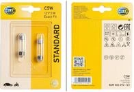 HELLA 8GM 002 092-123 Gl&uuml;hlampe - C5W - Standard - 12V - 5W - Sockelausf&uuml;hrung: