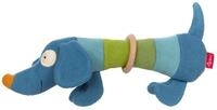 Sigikid 39376 Strick-Greifling Hund Baby Strick M&auml;dchen und Jungen Babyspielzeug