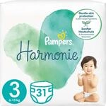 Pampers Harmonie (Pure) Windeln, Gr&ouml;&szlig;e 3, 6-10 kg, 31 St&uuml;ck