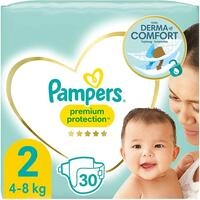 Pampers Baby Windeln Gr&ouml;&szlig;e 2 (4-8kg), 30 St&uuml;ck, Alte Version