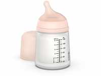 Suavinex, Zero Zero Anti-Kolik Babyflasche mit langsamem Nahrungsfluss (S) aus
