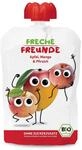 FRECHE FREUNDE Bio Quetschie Apfel, Mango & Pfirsich, ab 1 Jahr, 100g
