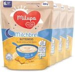 Milupa Milchbrei Butterkeks &ndash; Babybrei ohne Palm&ouml;l &ndash; Frei von Konservierungs-