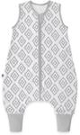 emma & noah Baby Schlafsack mit F&uuml;&szlig;en 1.0 TOG, Ganzjahres Schlafsack mit Beinen