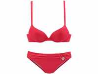 s.Oliver RED LABEL Beachwear LM Damen Tonja Bikini-Set, rot, 40 A