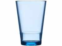 Kunststoffglas Flow 275 ml - Nordic blue