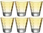 Leonardo Optic Trink-Gl&auml;ser 6er Set, sp&uuml;lmaschinenfeste Wasser-Gl&auml;ser, bunte
