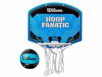 Wilson Men's Fanatic Mini BSKT Hoop Basketball, BLUE/BLACK, Uni