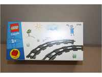 LEGO Duplo Eisenbahn 2735 - 6 gebogene Duplo Schienen