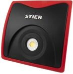 STIER Wechselakku COB LED Baustrahler, 5000 Lumen, 50W, f&uuml;r 18V Makita und Bosch