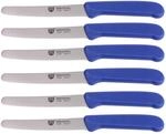 GR&Auml;WE Tafelmesser 6 St&uuml;ck, Messerset zum Schneiden, 6er Pack Br&ouml;tchenmesser,