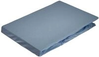 Fleuresse Jerseyspannlaken, blau, 110 x 200 - 120 x 200 cm