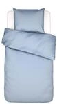 ESSENZA Bettw&auml;sche Minte Eisblau, 135x200 cm + 1x 80x80 cm - 100% Baumwollsatin