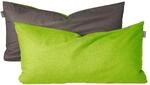 Schiesser Kissenh&uuml;llenset Doubleface - Renforc&eacute; - 2-teilig - 40 x 80 cm -